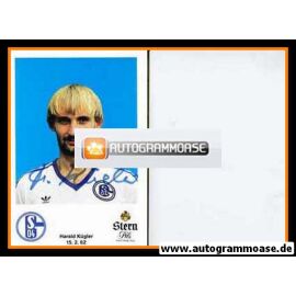 Autogramm Fussball | FC Schalke 04 | 1982 | Harald KÜGLER
