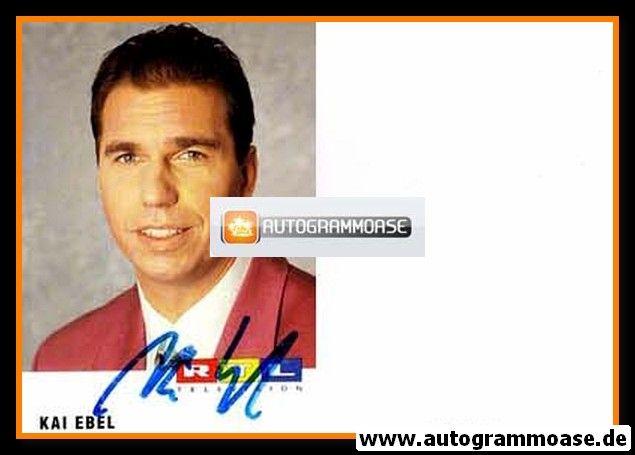 Autogramm TV | RTL | Kai EBEL | 1990er (Portrait Color) 1