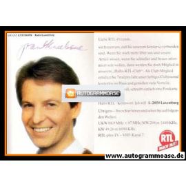Autogramm TV | RTL Luxemburg | Grant KNEEBONE | 1990er (Portrait Color)