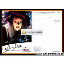 Autogramm TV | RBB | Angelika MANN | 2000er "Märchenrätselhexe" (Kuhröber)