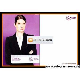 Autogrammkarte TV | SAT1 | Elisabeth SUTTERLÜTY | 2000er (Portrait Color)