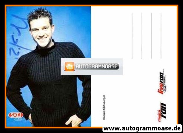 Autogramm TV | SAT1 | Roman KILCHSPERGER | 2000er "Ran Schweiz"