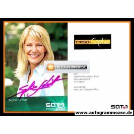 Autogramm TV | SAT1 | Sophie SCHÜTT | 2000er "Typisch Sophie"