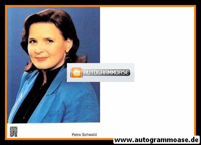 AK TV | SFB | Petra SCHWARZ | 1990er Foto (Portrait Color)