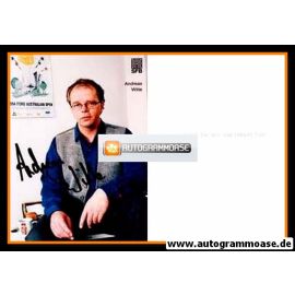 Autogramm TV | SFB | Andreas WITTE | 1990er Foto (Portrait Color)