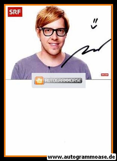 Autogramm TV | SRF | UNBEKANNT 02 | 2000er Foto (Portrait Color)