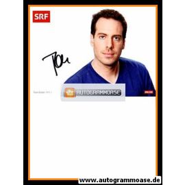 Autogramm TV | SRF | Tom GISLER | 2000er Foto (Portrait Color)