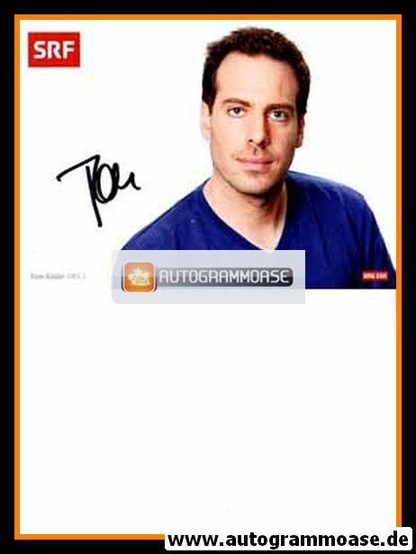 Autogramm TV | SRF | Tom GISLER | 2000er Foto (Portrait Color)