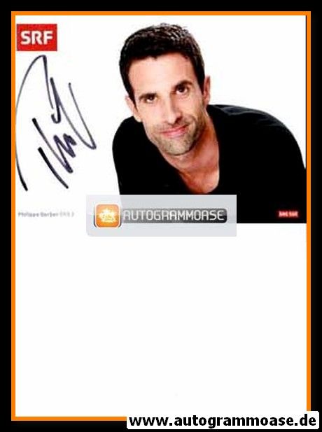 Autogramm TV | SRF | Philippe GERBER | 2000er Foto (Portrait Color)