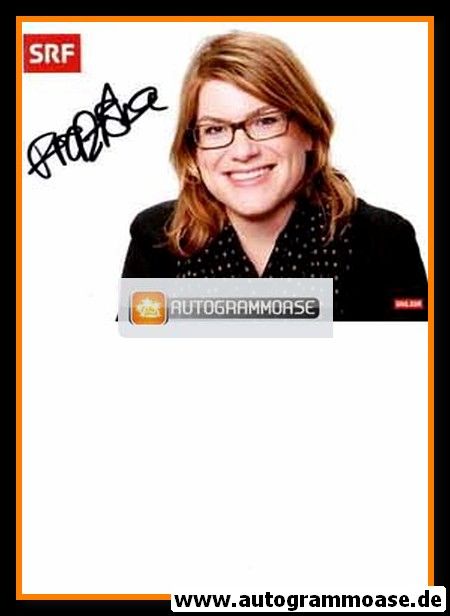 Autogramm TV | SRF | UNBEKANNT 04 | 2000er Foto (Portrait Color)