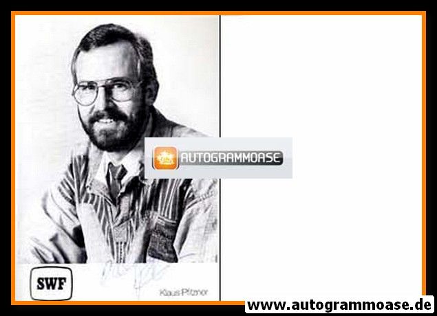 Autogramm TV | SWF | Klaus PFITZNER | 1980er (Portrait SW)
