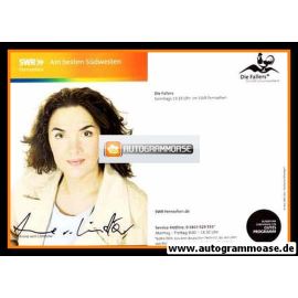Autogramm TV | SWR | Anne VON LINSTOW | 2012 "Die Fallers"