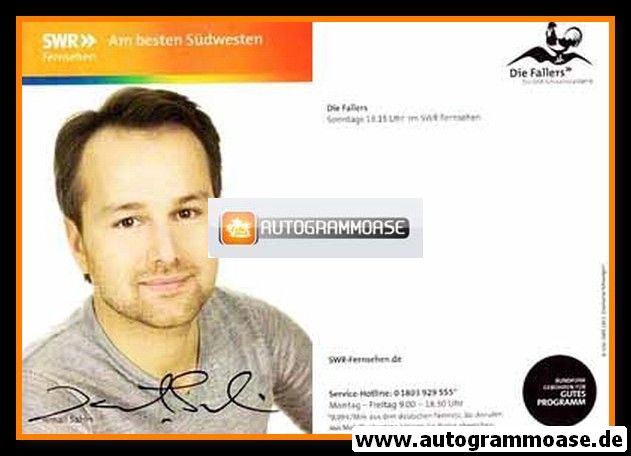 Autogramm TV | SWR | Ismail SAHIN | 2012 "Die Fallers" 