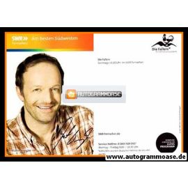 Autogramm TV | SWR | Martin WANGLER | 2012 "Die Fallers" 
