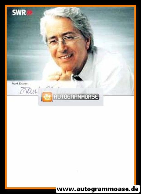 Autogramm TV | SWR | Frank ELSTNER | 2000 "Menschen Der Woche" (Portrait Color)