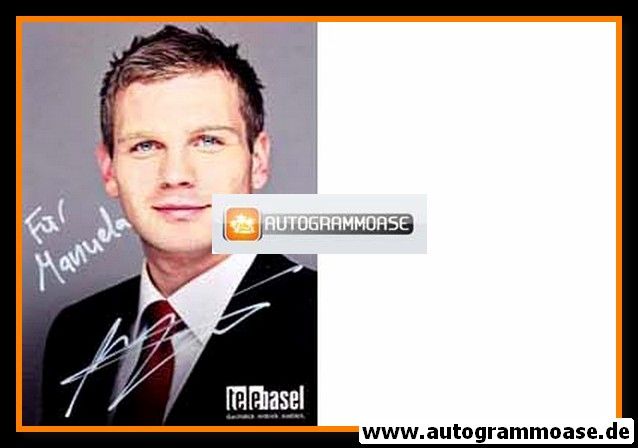 Autogramm TV | Telebasel | Adrian GAUGLER | 2010er Foto (Portrait Color)