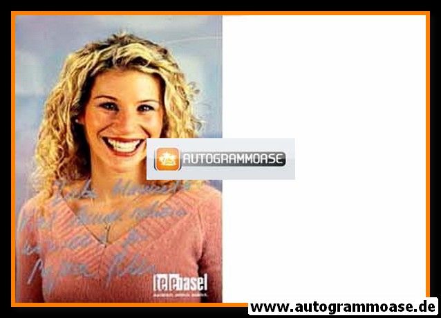 Autogramm TV | Telebasel | Susanne HUEBER | 2010er Foto (Portrait Color)