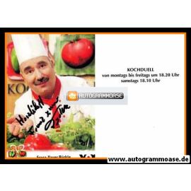 Autogramm TV | VOX | Franz-Xaver BÜRKLE | 2000er "Kochduell"