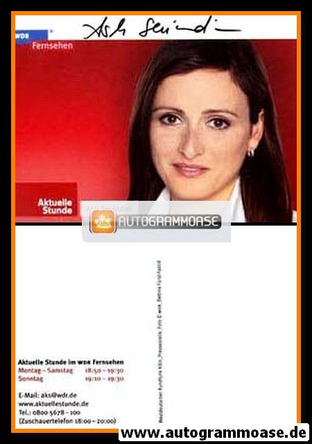 Autogramm TV | WDR | Asli SEVINDIM | 2000er "Aktuelle Stunde"