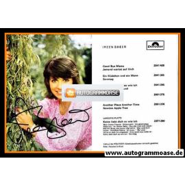 Autogramm Schlager | Ireen SHEER | 1973 "Good By Mama" (Polydor)