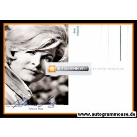 Autogramm Schauspieler | Johanna MATZ | 1970er (Portrait SW Graphima)