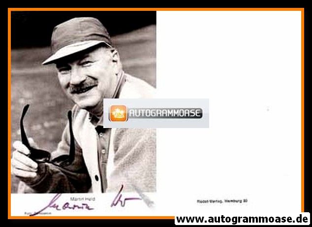 Autogramm Schauspieler | Martin HELD | 1970er (Portrait SW Rüdel) Constantin