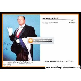 Autogramm Schauspieler | Martin JENTE | 1970 "Knigge Herr Martin" (Portrait Color Philips)