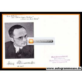 Autogramm Literatur | Heinz SCHAUWECKER | 1950er (Portrait SW)