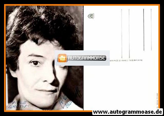 Autogramm Schauspieler | Erika DANNHOFF | 1960er (Portrait SW K&B)