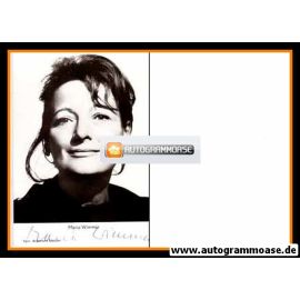 Autogramm Schauspieler | Maria WIMMER | 1970er (Portrait SW Clausen)
