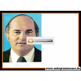Autogramm Politik | CDU | Rainer BARZEL | 1970er (Portrait Color)