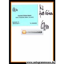 Autograph Literatur | Charlotte BÖHLER-MUELLER 