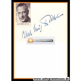 Autograph Schauspieler | Karl Ludwig DIEHL