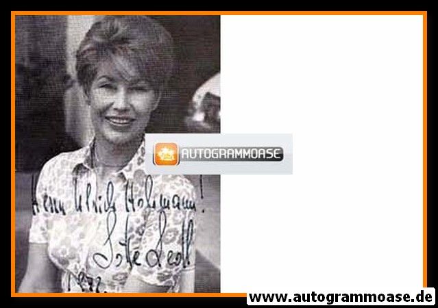 Autogramm Schauspieler | Lotte LEDL | 1970er (Portrait SW)