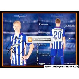Autogramm Fussball | Hertha BSC Berlin | 2015 | Mitchell WEISER