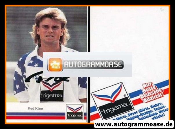 Autogramm Fussball | Hertha BSC Berlin | 1990 | Fred KLAUS