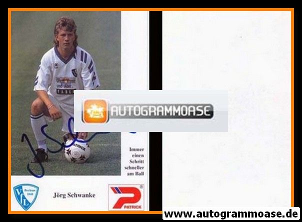 Autogramm Fussball | VfL Bochum | 1992 | J&ouml;rg SCHWANKE