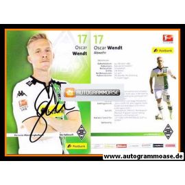 Autogramm Fussball | Borussia Mönchengladbach | 2015 | Oscar WENDT