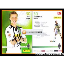Autogramm Fussball | Borussia Mönchengladbach | 2015 | Nico ELVEDI