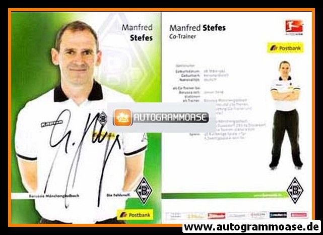 Autogramm Fussball | Borussia Mönchengladbach | 2015 | Manfred STEFES