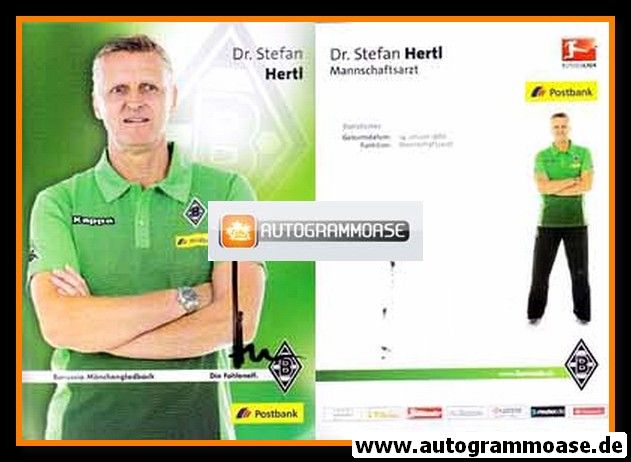 Autogramm Fussball | Borussia Mönchengladbach | 2015 | Stefan HERTL