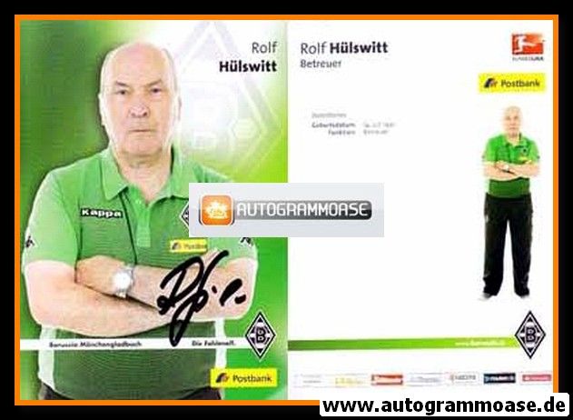 Autogramm Fussball | Borussia Mönchengladbach | 2015 | Rolf HÜLSWITT