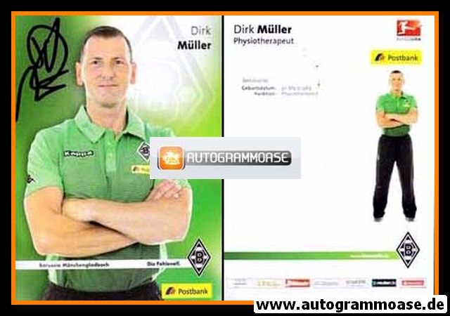 Autogramm Fussball | Borussia Mönchengladbach | 2015 | Dirk MÜLLER