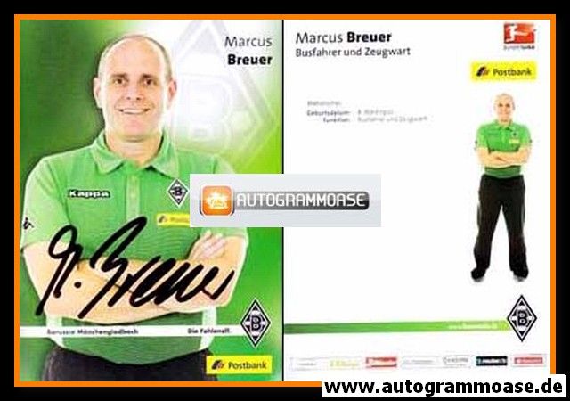 Autogramm Fussball | Borussia Mönchengladbach | 2015 | Marcus BREUER