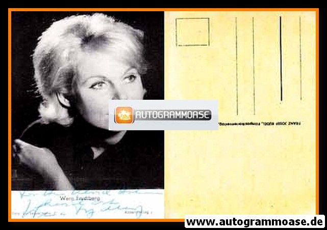 Autogramm Schauspieler | Wera FRYDTBERG | 1970er (Portrait SW Rüdel)