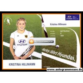 Autogrammkarte Hockey | DHB | 2012 | Kristina HILLMANN (Olympia)