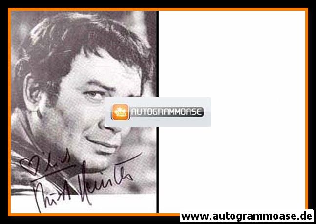 Autogramm Schauspieler | Kurt HEINTEL | 1960er (Portrait SW)