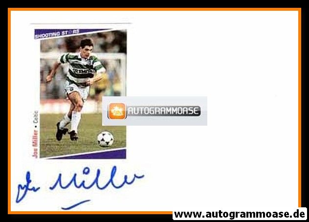 Autograph Fussball | Celtic Glasgow | Joe MILLER