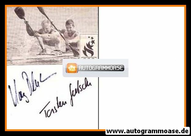 Autograph Kanu | Kay BLUHM + Torsten GUTSCHE 