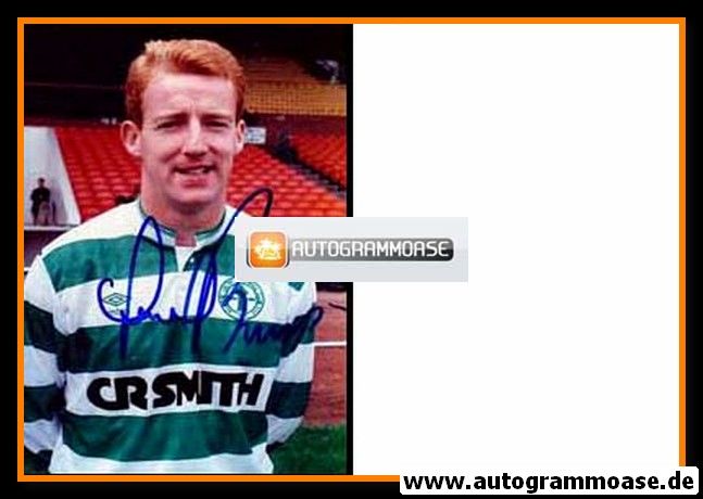 Autogramm Fussball | Celtic Glasgow | 1990er Foto | UNBEKANNT 08 (CR Smith)